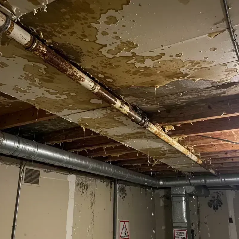 Ceiling Water Damage Repair in Cass County, IL