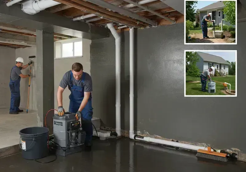 Basement Waterproofing and Flood Prevention process in Cass County, IL